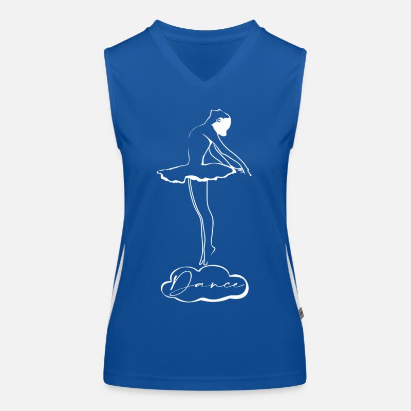 Danser Débardeur respirant contrasté Femme