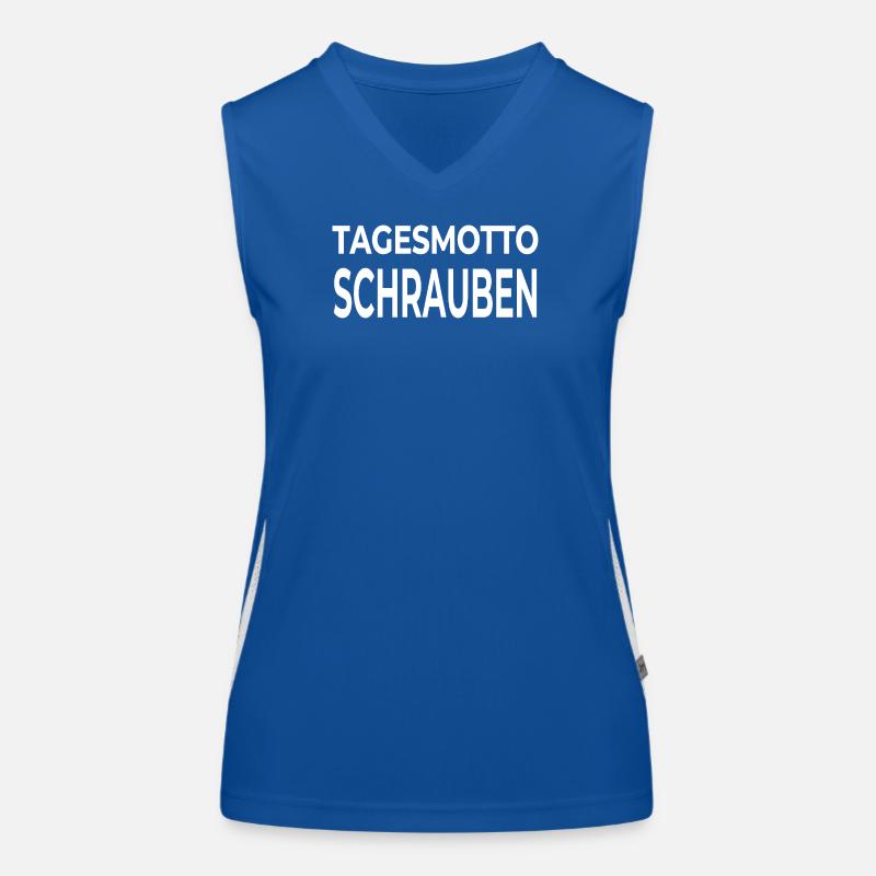 screw Women's Functional Contrast Tank Top