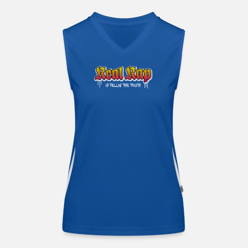 Real Rap Funktionelles Kontrast-Tank Top für Frauen