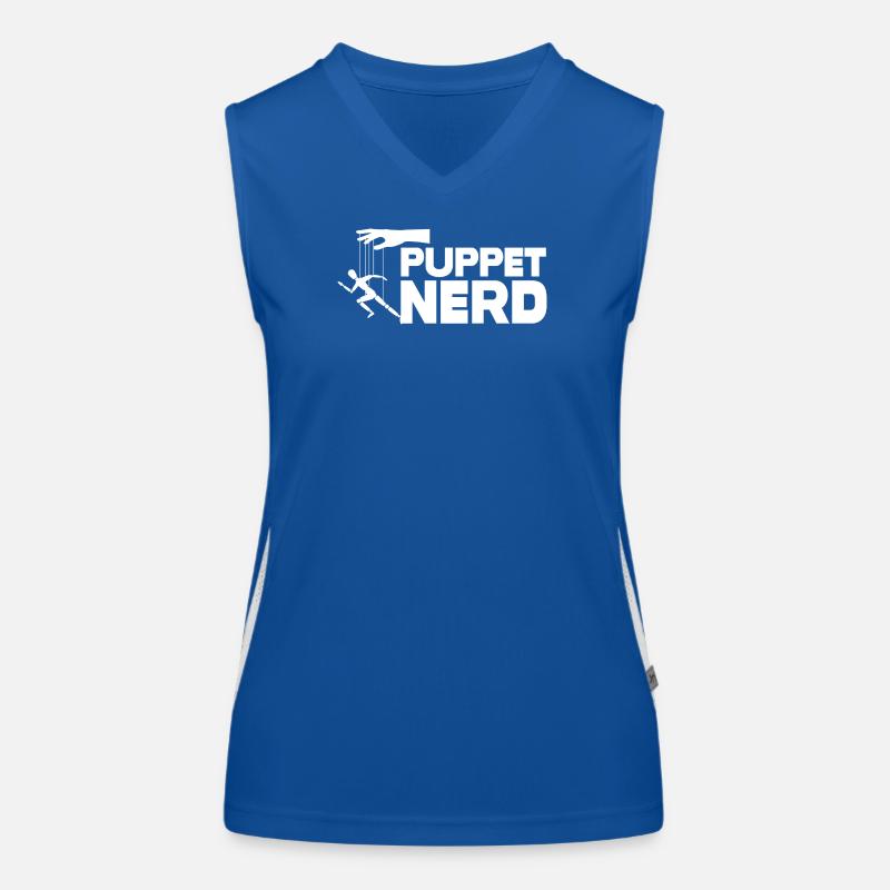 Puppet Nerd Marionette Tee Women's Functional Contrast Tank Top