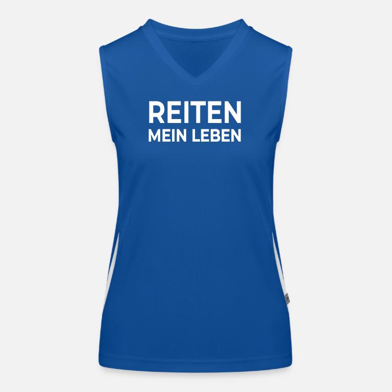 Reiten Funktionelles Kontrast-Tank Top für Frauen