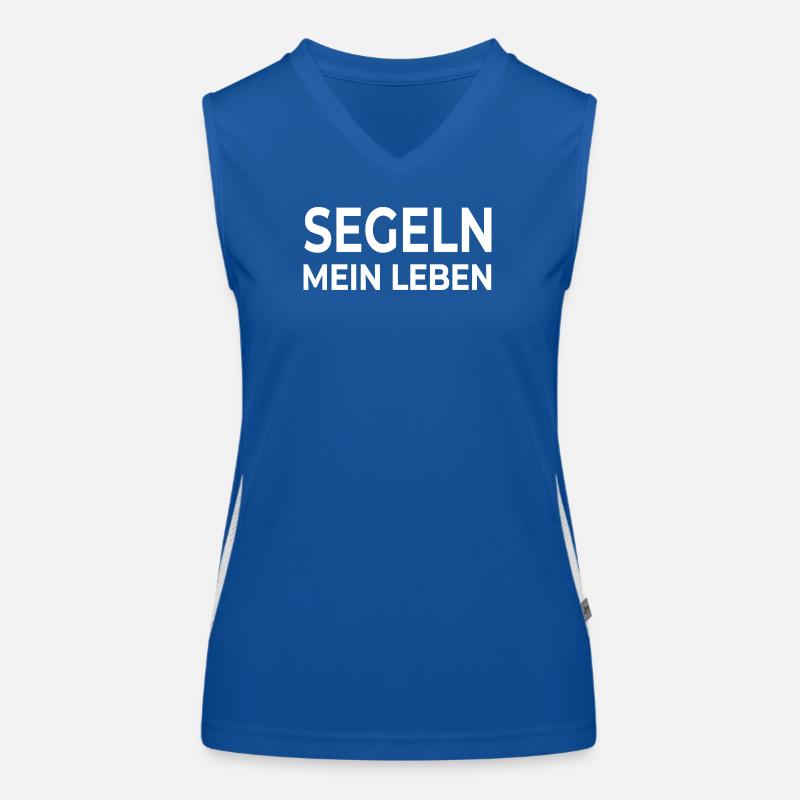 Segeln Funktionelles Kontrast-Tank Top für Frauen