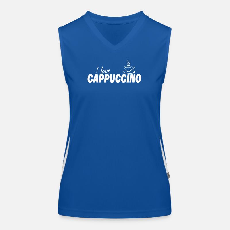 J’ADORE LE CAPPUCCINO Débardeur respirant contrasté Femme