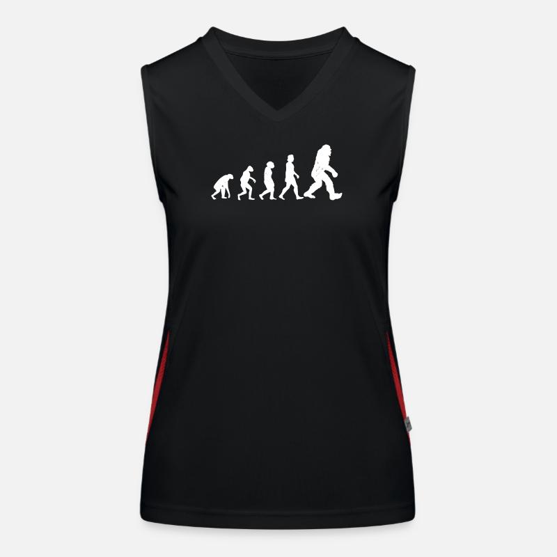 Bigfoot Sasquatch Cache-cache Dictons Débardeur respirant contrasté Femme