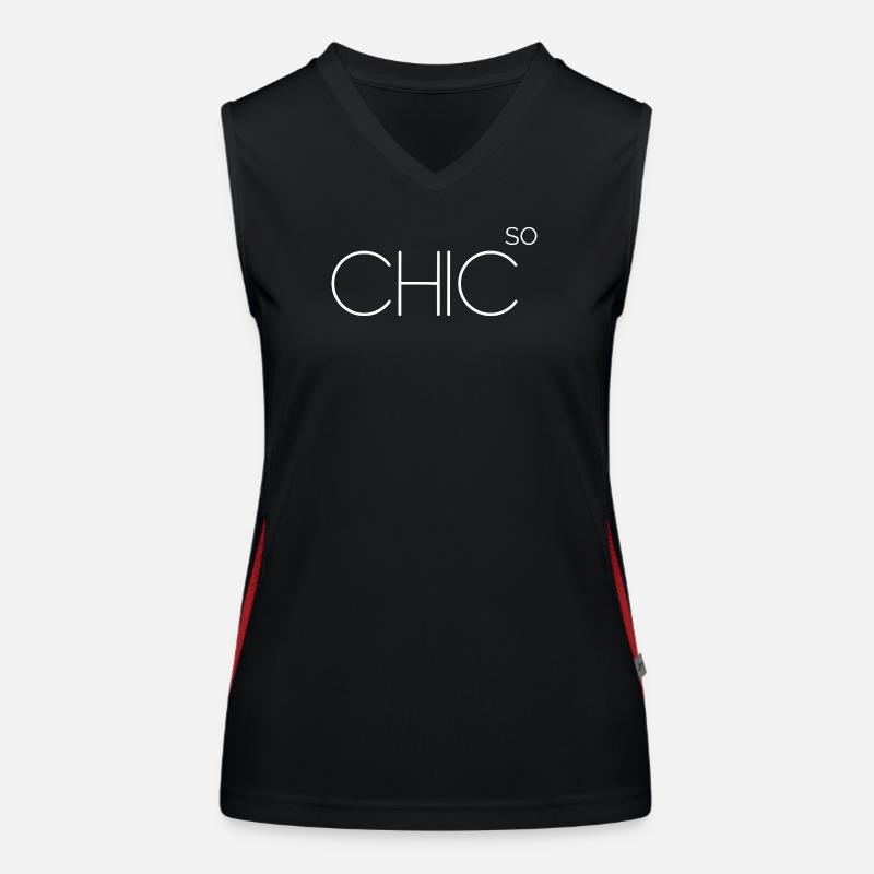So Chic  Débardeur respirant contrasté Femme
