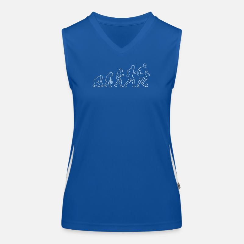 Fan d’Evolution Soccer Kick Soccer Débardeur respirant contrasté Femme