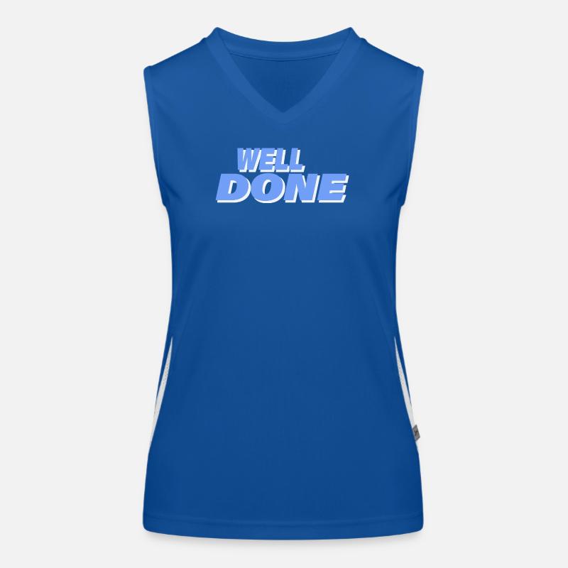WELL DONE Women's Functional Contrast Tank Top