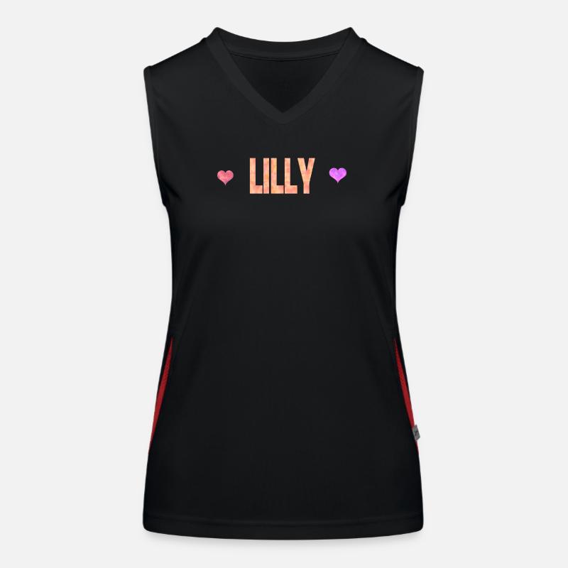 Lilly Funktionelles Kontrast-Tank Top für Frauen