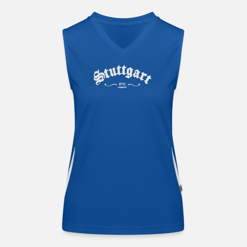 Stuttgart 0711 Débardeur respirant contrasté Femme