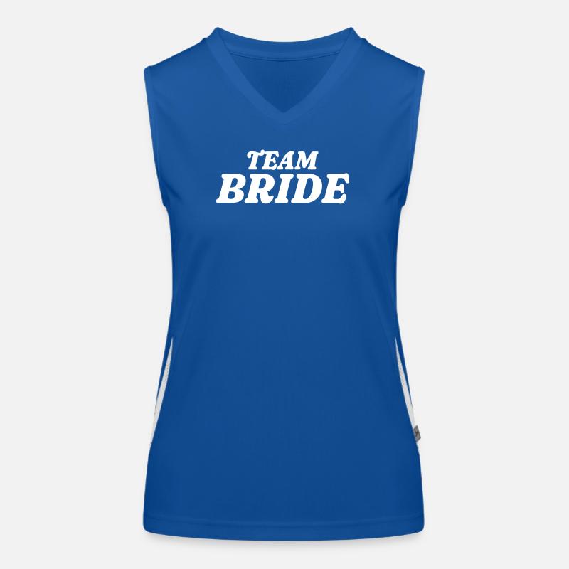 Équipe Bride Débardeur respirant contrasté Femme