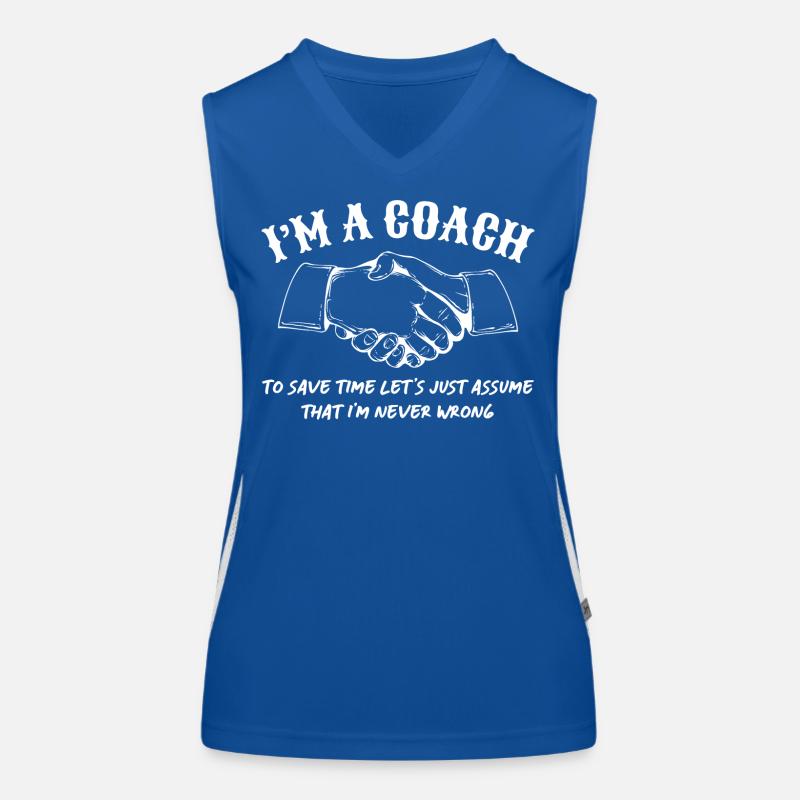 Sporttrainer Geschenk Trainer Trainer Trainer Funktionelles Kontrast-Tank Top für Frauen