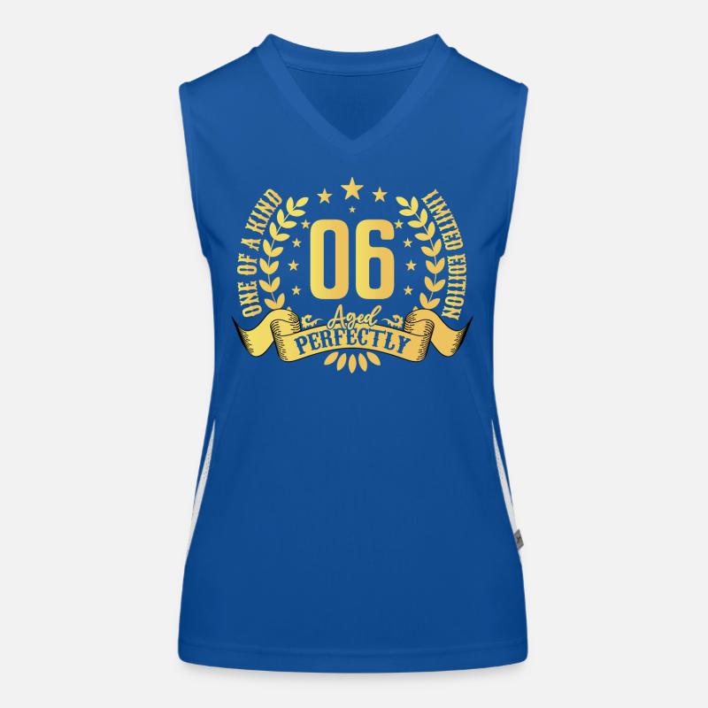 6 Jahre Geburtstagsgeschenk 6 Jahre Funktionelles Kontrast-Tank Top für Frauen