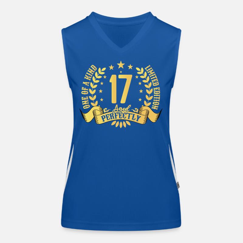 17 ans cadeau d’anniversaire 17 ans Débardeur respirant contrasté Femme