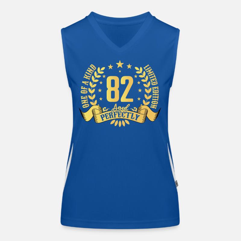 82 Jahre Geburtstagsgeschenk 82 Jahre Funktionelles Kontrast-Tank Top für Frauen