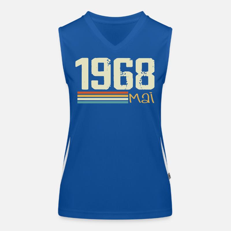 May 1968 Women's Functional Contrast Tank Top