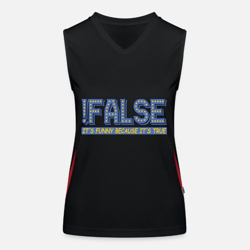 False, but true | Colors changeable Women's Functional Contrast Tank Top