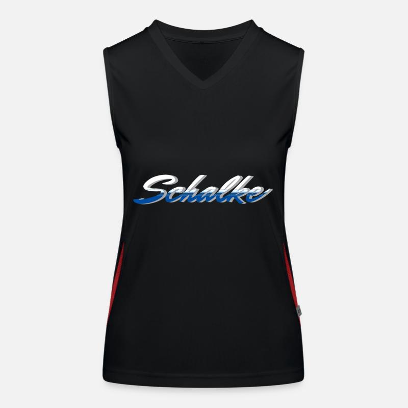 Schalke Funktionelles Kontrast-Tank Top für Frauen