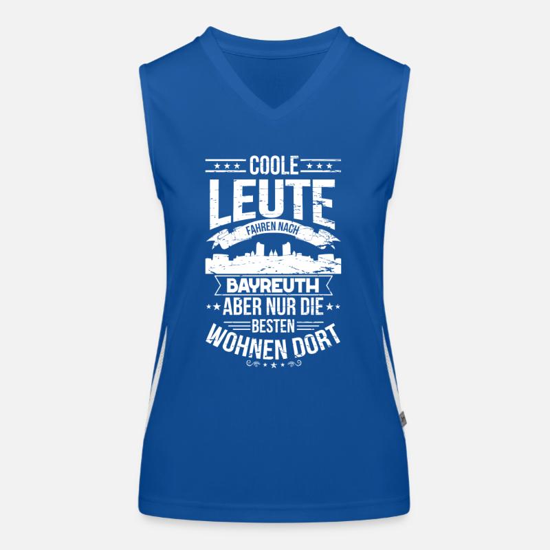 Die Besten Leute aus Bayreuth Funktionelles Kontrast-Tank Top für Frauen