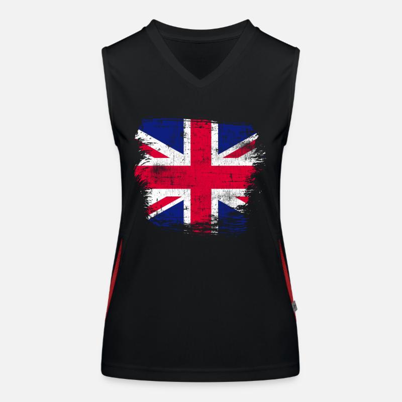 Great Britain Women's Functional Contrast Tank Top