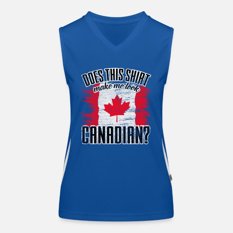 Kanada Funktionelles Kontrast-Tank Top für Frauen