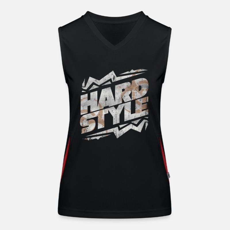 Hardstyle techno Women's Functional Contrast Tank Top