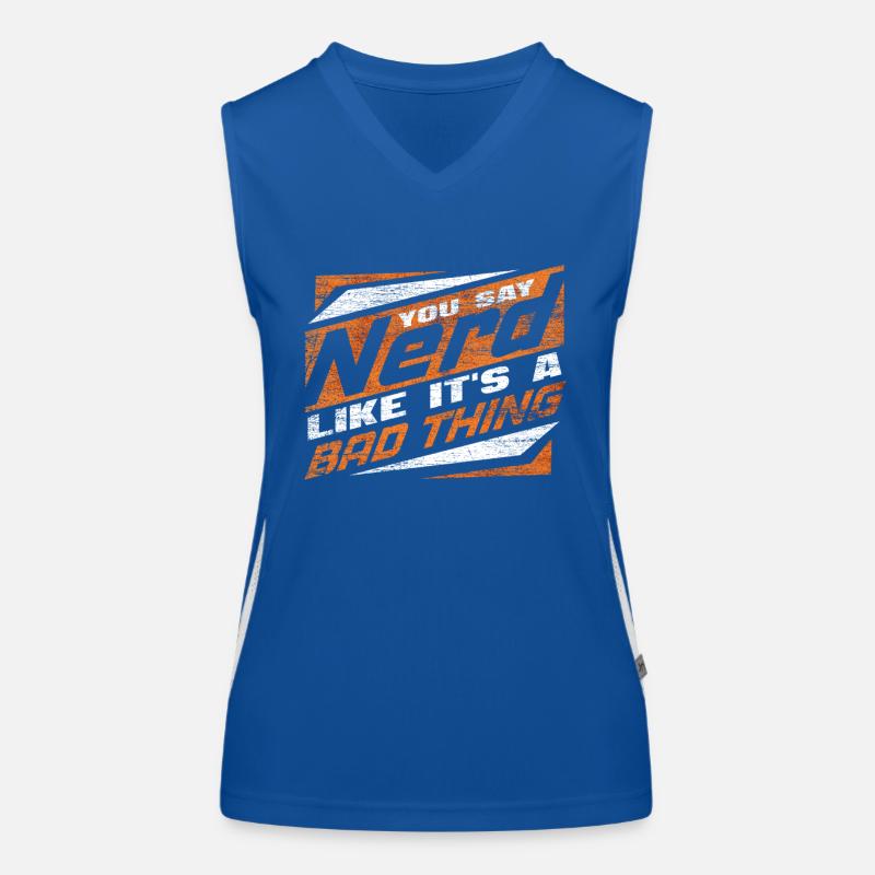 Nerd Women's Functional Contrast Tank Top