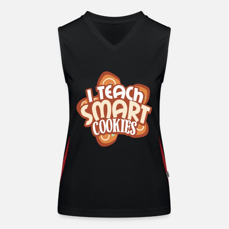 Lehrer Schule Funktionelles Kontrast-Tank Top für Frauen