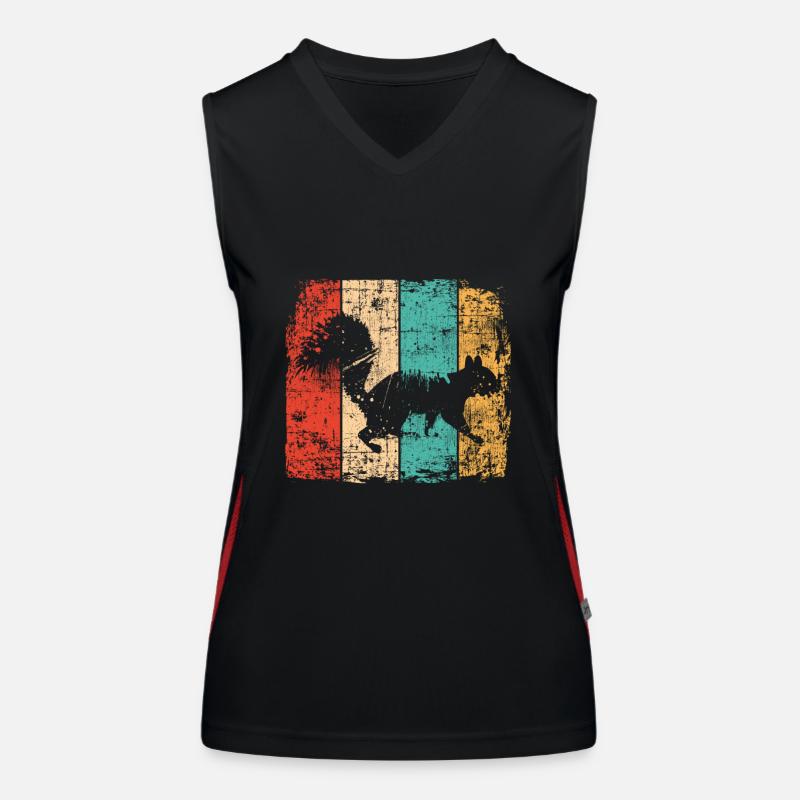 écureuil Débardeur respirant contrasté Femme