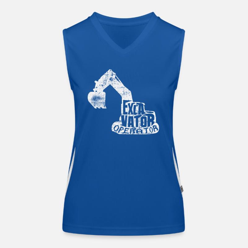 Bagger Funktionelles Kontrast-Tank Top für Frauen