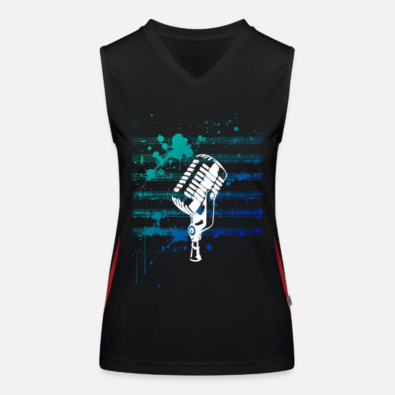 say it with micro Women's Functional Contrast Tank Top