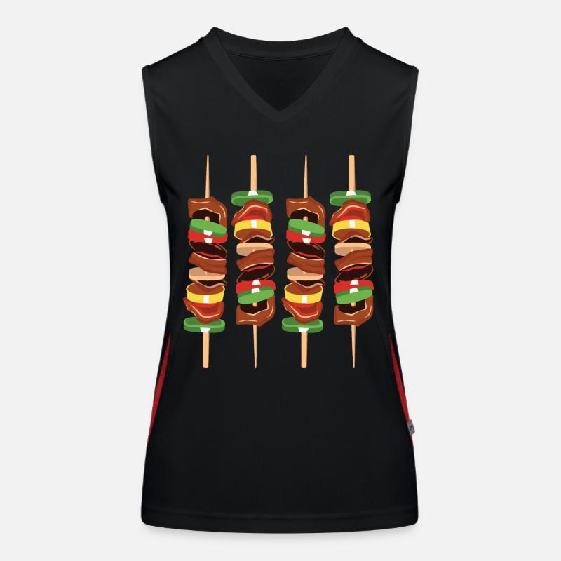 Fast food Women's Functional Contrast Tank Top