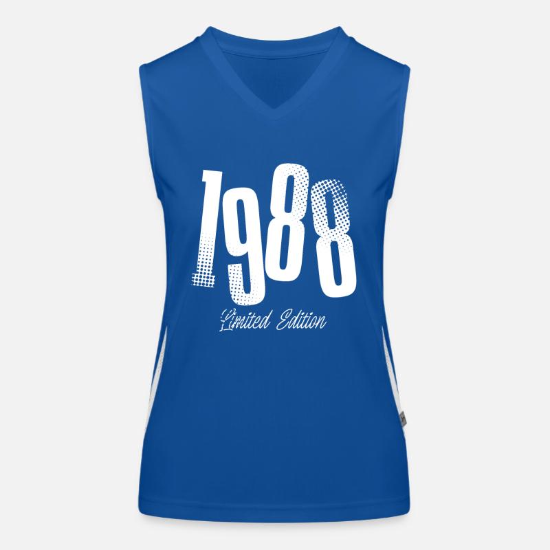 1988 Année de naissance Année de naissance Débardeur respirant contrasté Femme