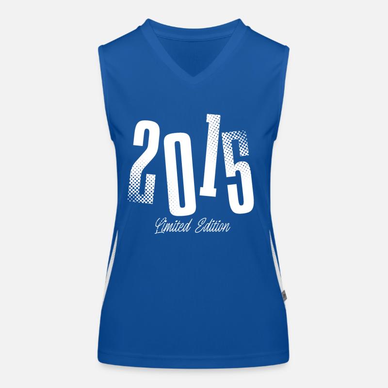 2015 Année de naissance Année de naissance Débardeur respirant contrasté Femme
