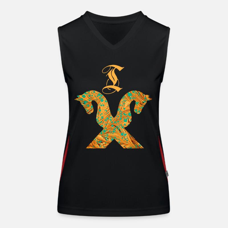 Pignon pour chevaux E 95 T Débardeur respirant contrasté Femme