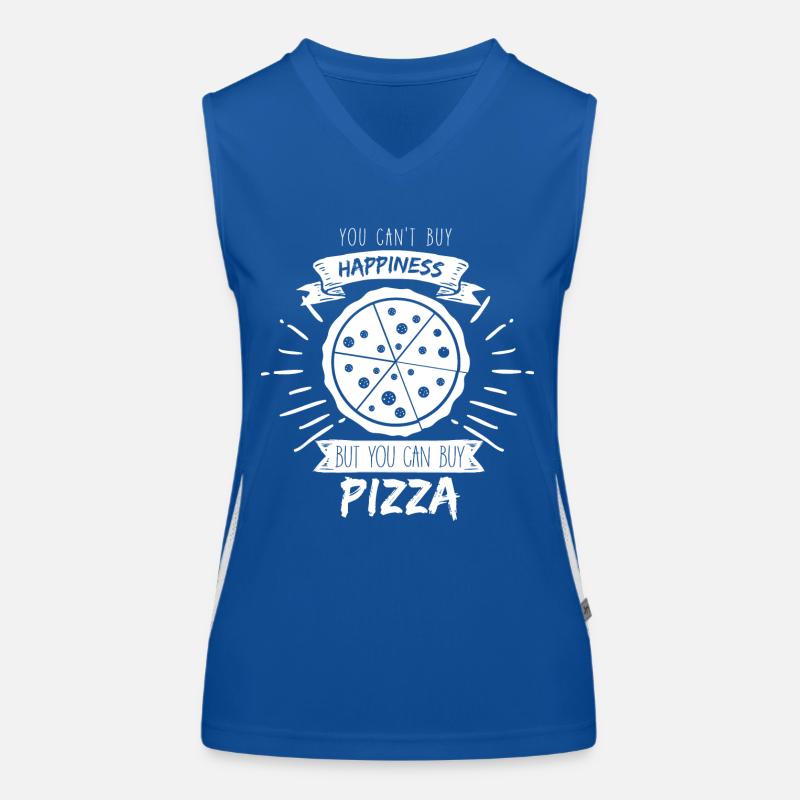 Bonne pizza Débardeur respirant contrasté Femme