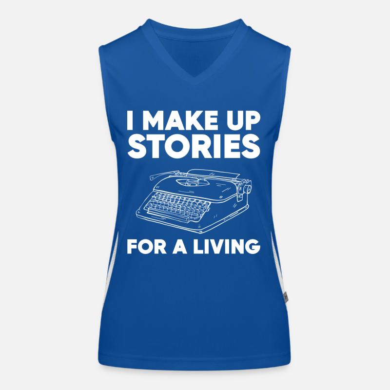 Autor Funktionelles Kontrast-Tank Top für Frauen
