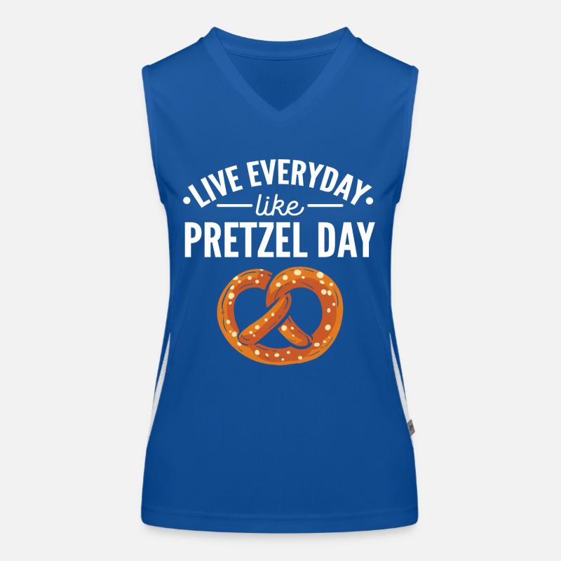 bretzel Débardeur respirant contrasté Femme