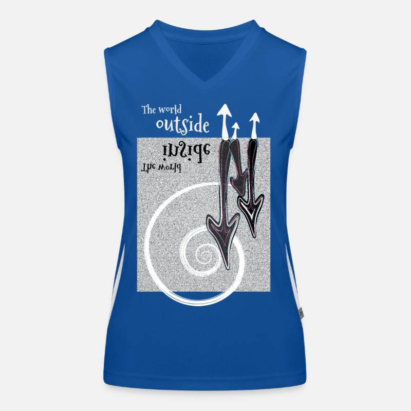 The inner world Women's Functional Contrast Tank Top