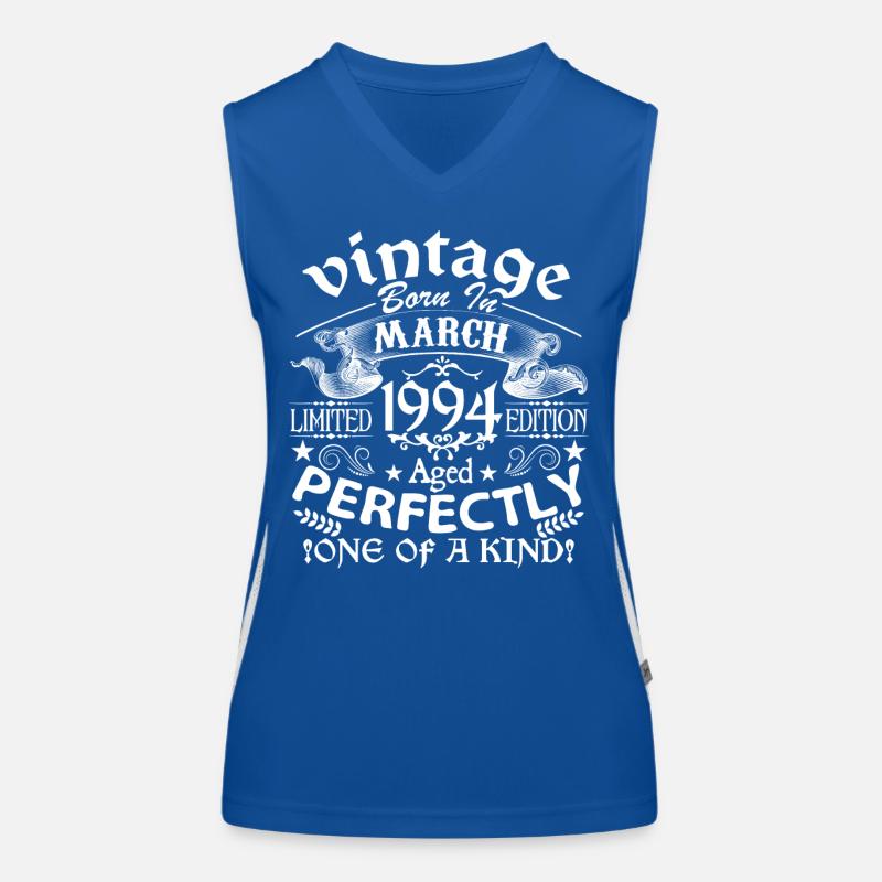 March 1994| anniversary 1994 Vintage Mars Women's Functional Contrast Tank Top
