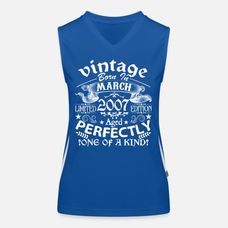 March 2007 | anniversary 2007 Vintage Mars Women's Functional Contrast Tank Top