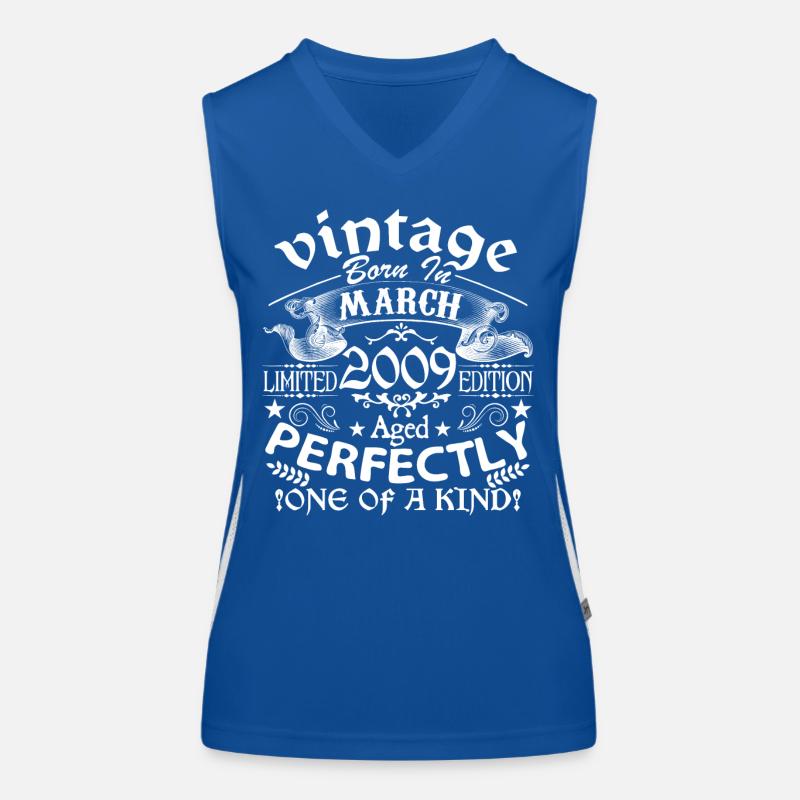 March 2009 | anniversary 2009 Vintage Mars Women's Functional Contrast Tank Top