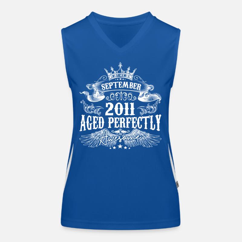 September 2011 Jubiläum 2011 September Funktionelles Kontrast-Tank Top für Frauen