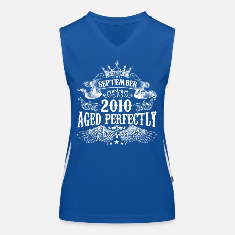 September 2010 Jubiläum 2010 September Funktionelles Kontrast-Tank Top für Frauen