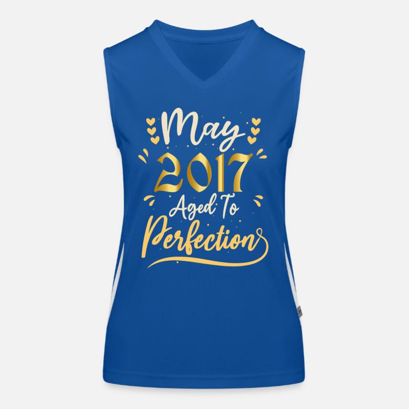 Mai 2017 Mai-Jubiläum Mai 2017 Funktionelles Kontrast-Tank Top für Frauen
