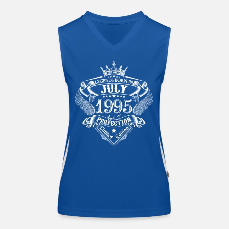 Juli 1995 Geburtstag Juli 1995 Juli Funktionelles Kontrast-Tank Top für Frauen
