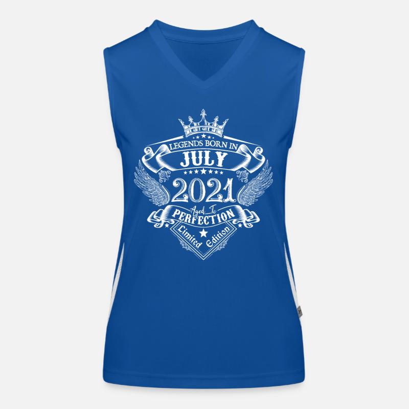 Juli 2021 Geburtstag Juli 2021 Juli Funktionelles Kontrast-Tank Top für Frauen