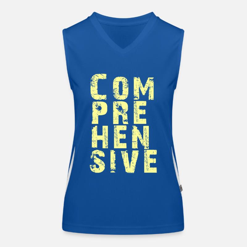 Entdecken Sie jeden Aspekt von COMPREHENSIVE Funktionelles Kontrast-Tank Top für Frauen