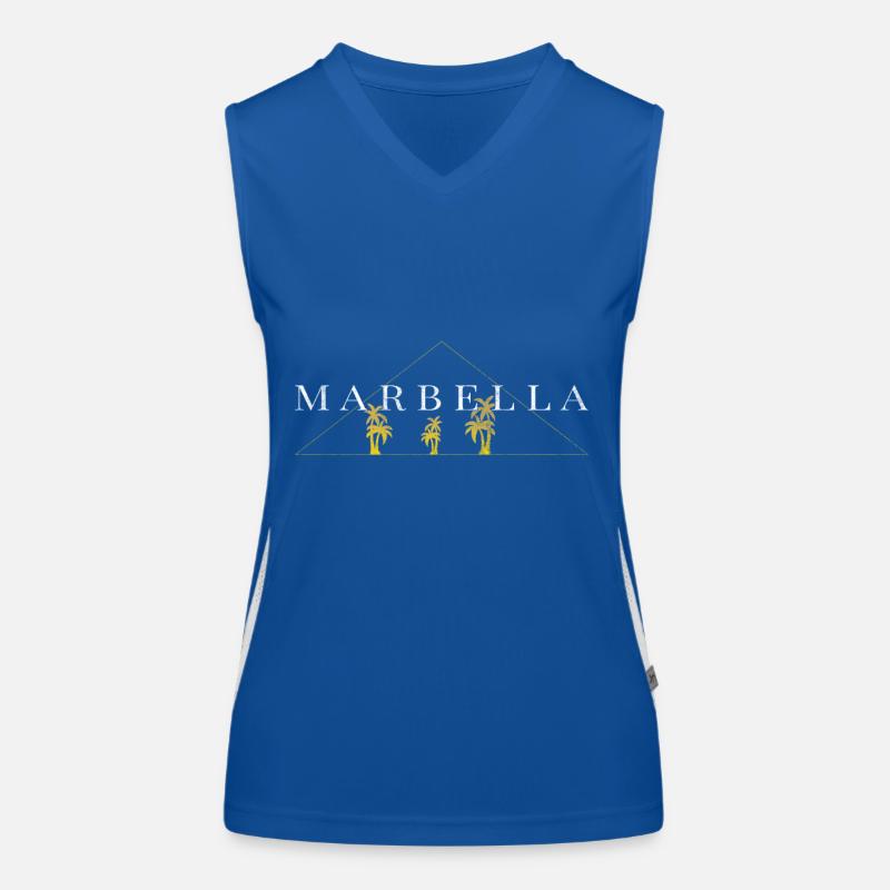 Marbella Débardeur respirant contrasté Femme