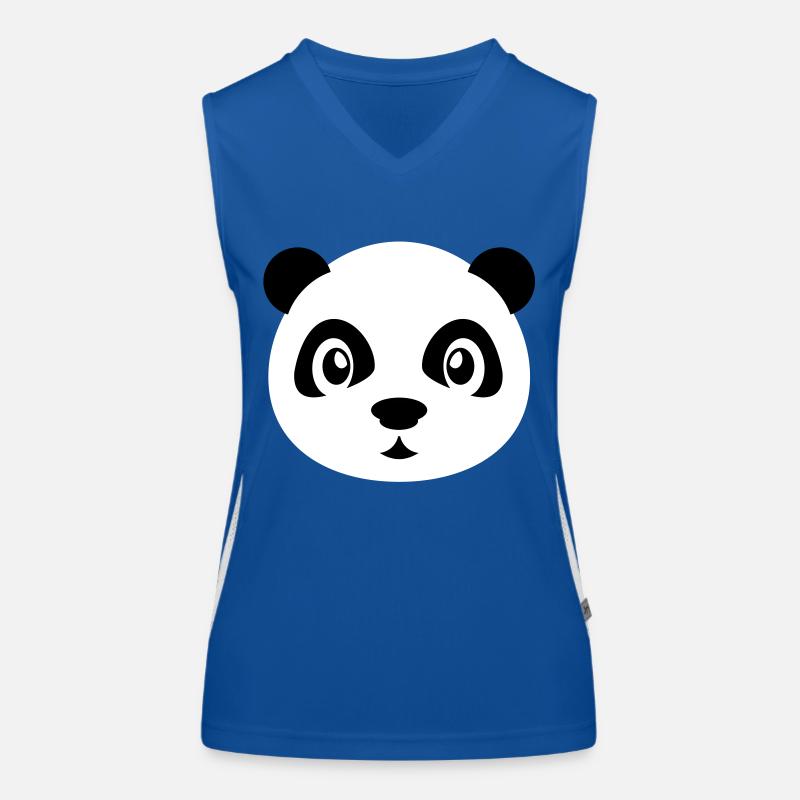 Cute Panda Débardeur respirant contrasté Femme