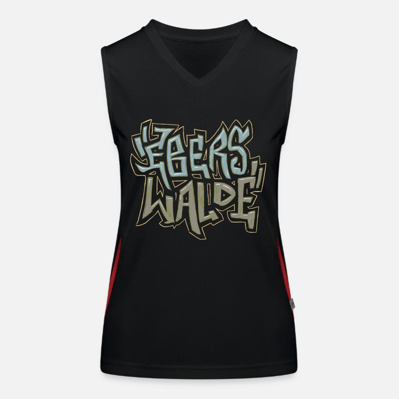 Eberswalde Funktionelles Kontrast-Tank Top für Frauen